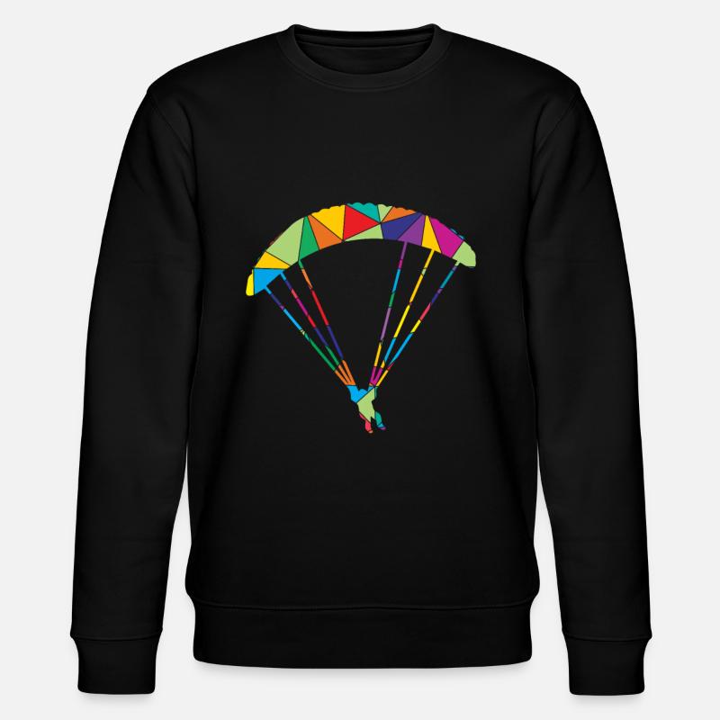 Parapente Polygon Parapente - Sweat bio CHANGER Stanley/Stella Unisexe - noir
