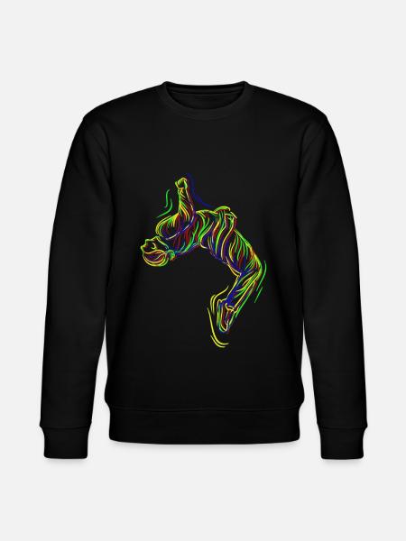Parkour Backflip - Stanley/Stella CHANGER Unisex Organic Sweatshirt - black