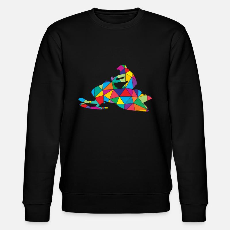 Motoneige Polygon Motoneige - Sweat bio CHANGER Stanley/Stella Unisexe - noir
