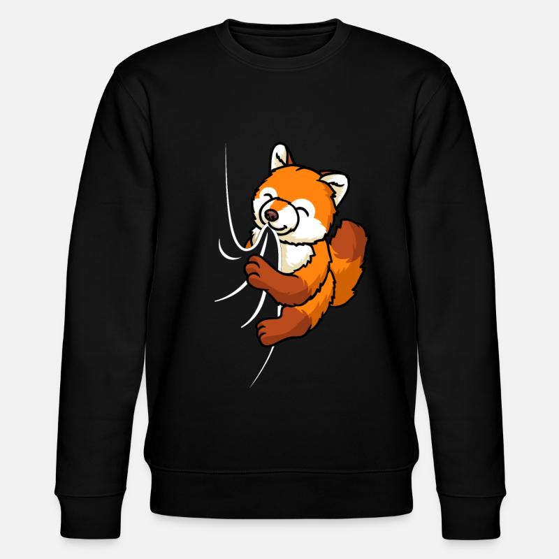 Biting Fox - Stanley/Stella CHANGER Unisex Organic Sweatshirt - black