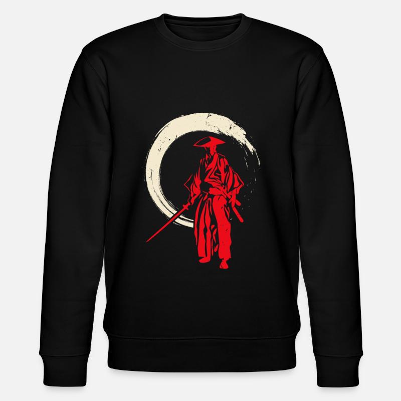 Guerrier Samouraï Rétro - Sweat bio CHANGER Stanley/Stella Unisexe - noir