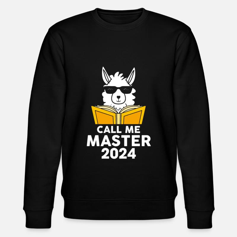 Appelez-moi Master 2024 Alpaga - Sweat bio CHANGER Stanley/Stella Unisexe - noir