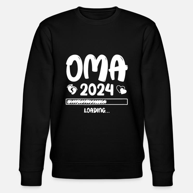 Oma Loading 2024 - Stanley/Stella Unisex Bio-Sweatshirt CHANGER  - Schwarz