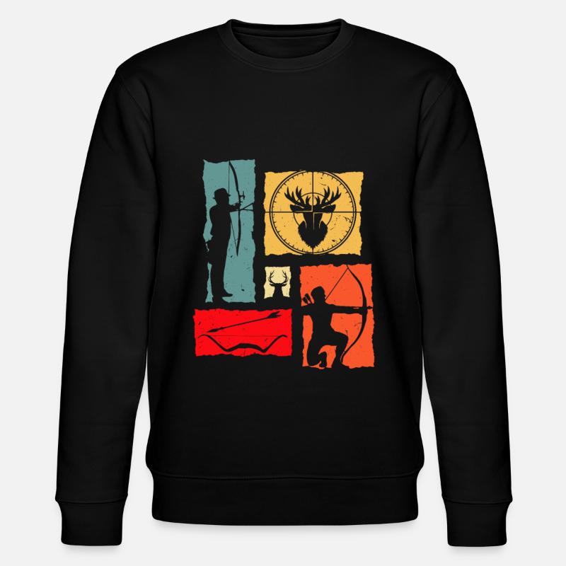 Archer Rétro - Sweat bio CHANGER Stanley/Stella Unisexe - noir