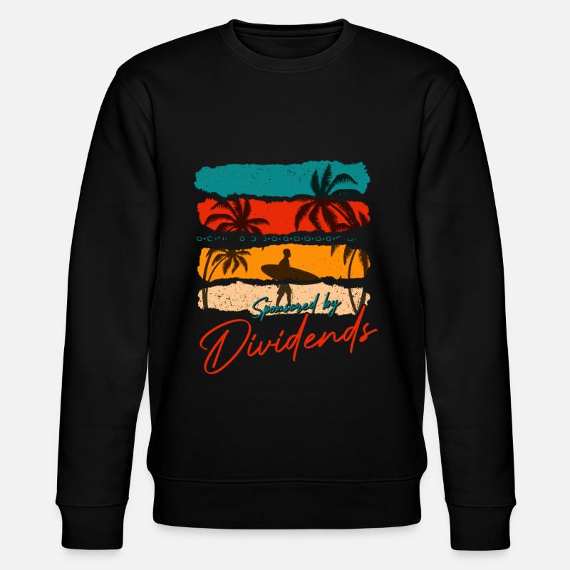 Sponsored By Dividends - Stanley/Stella Unisex Bio-Sweatshirt CHANGER  - Schwarz