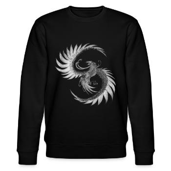 Phoenix de ses cendres - Sweat bio CHANGER Stanley/Stella Unisexe - noir - Devant - Nik (191cm) & Marisol (170cm)