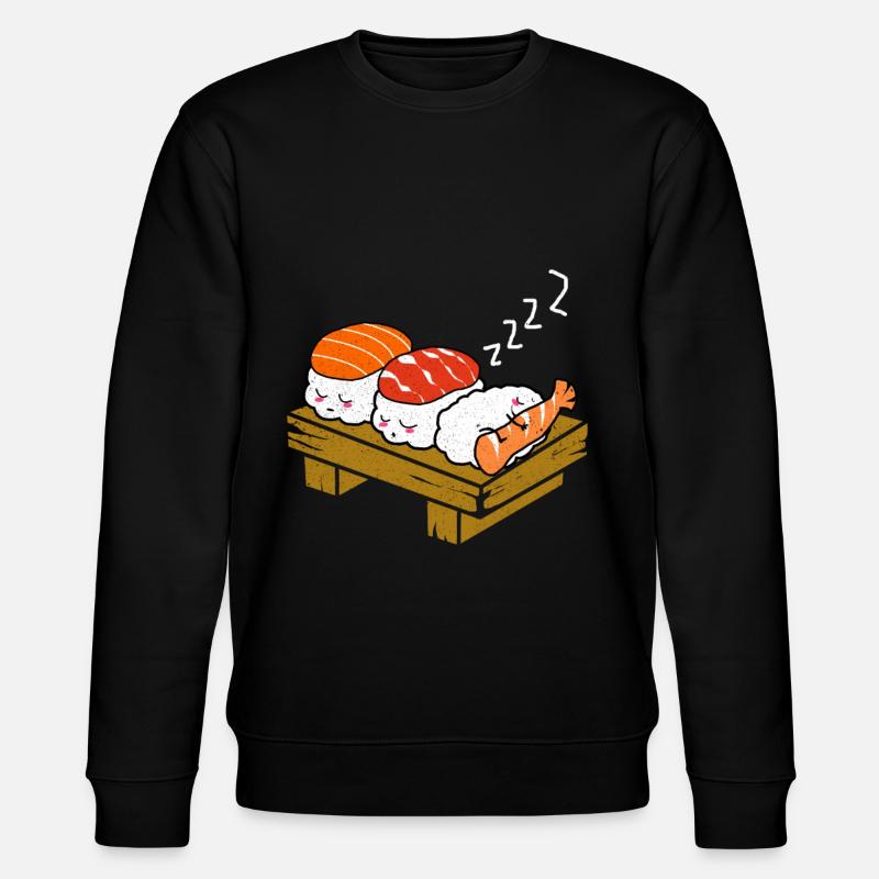 Sushi - Stanley/Stella Unisex Bio-Sweatshirt CHANGER  - Schwarz