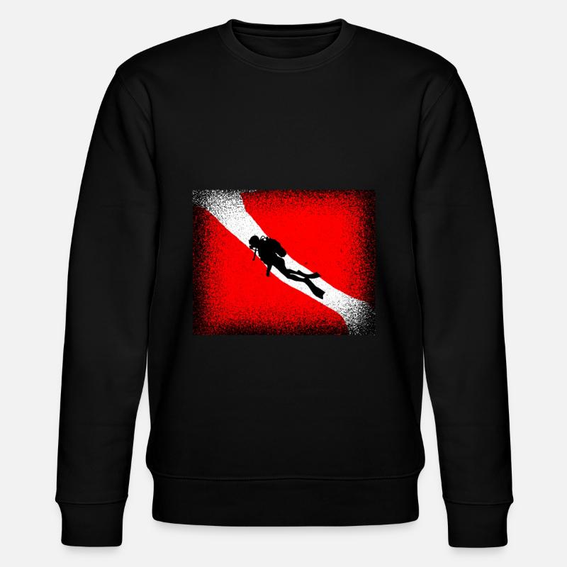 Plongée - Sweat bio CHANGER Stanley/Stella Unisexe - noir