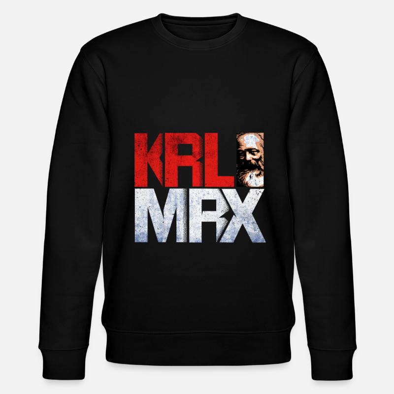 Kommunismus - Stanley/Stella Unisex Bio-Sweatshirt CHANGER  - Schwarz