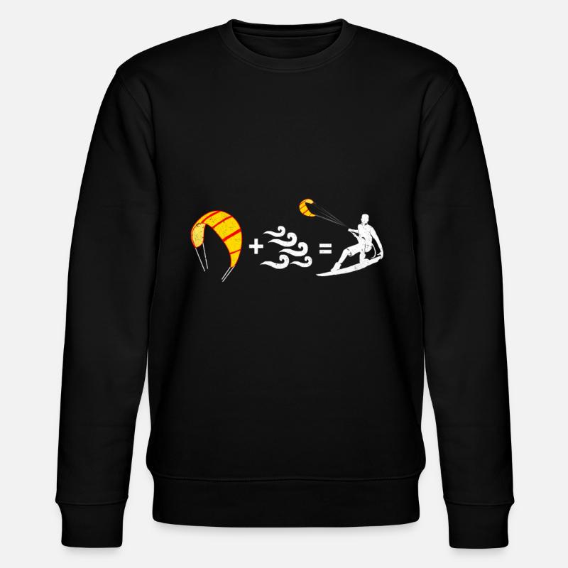 Kiteboard - Stanley/Stella Unisex Bio-Sweatshirt CHANGER  - Schwarz