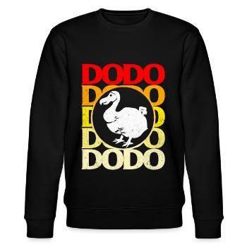 Dodo - Stanley/Stella Unisex Bio-Sweatshirt CHANGER  - Schwarz - Vorne - Nik (191cm) & Marisol (170cm)