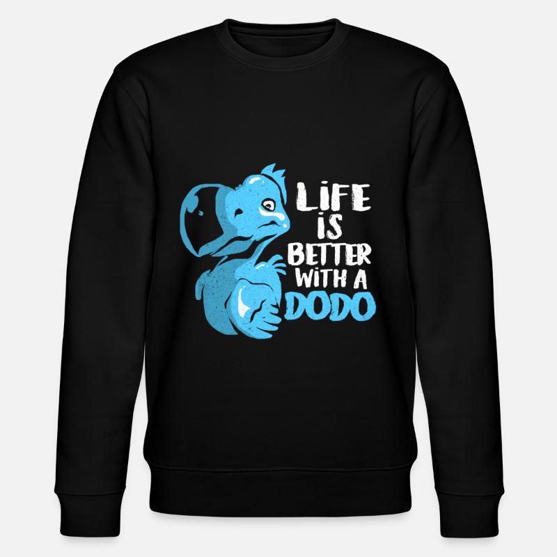 Dodo - Stanley/Stella CHANGER Unisex Organic Sweatshirt - black