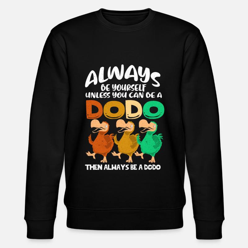 Dodo - Stanley/Stella Unisex Bio-Sweatshirt CHANGER - Schwarz