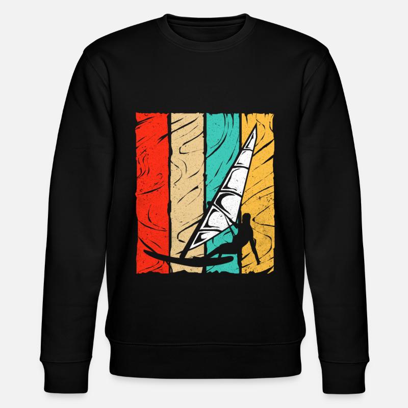 Planche à voile - Sweat bio CHANGER Stanley/Stella Unisexe - noir