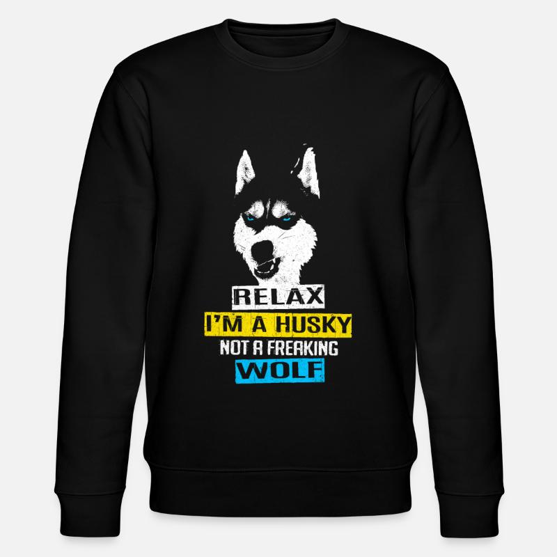 Husky - Stanley/Stella Unisex Bio-Sweatshirt CHANGER  - Schwarz