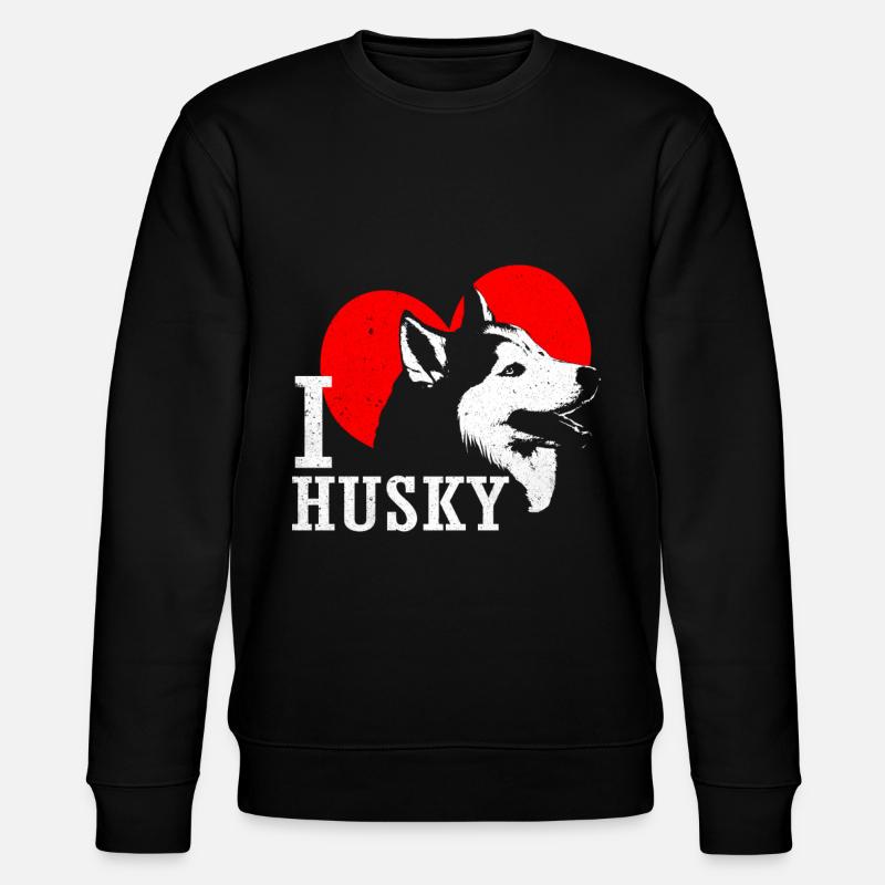 Husky - Stanley/Stella Unisex Bio-Sweatshirt CHANGER  - Schwarz