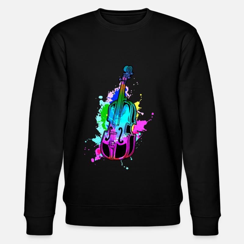 Violoncelle - Sweat bio CHANGER Stanley/Stella Unisexe - noir