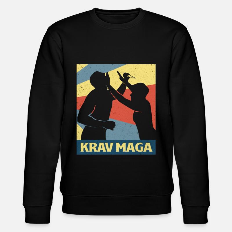 Krav Maga - Sweat bio CHANGER Stanley/Stella Unisexe - noir