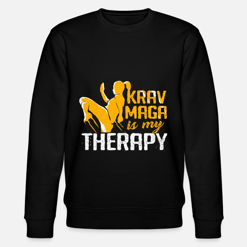 Krav Maga - Stanley/Stella Unisex Bio-Sweatshirt CHANGER  - Schwarz