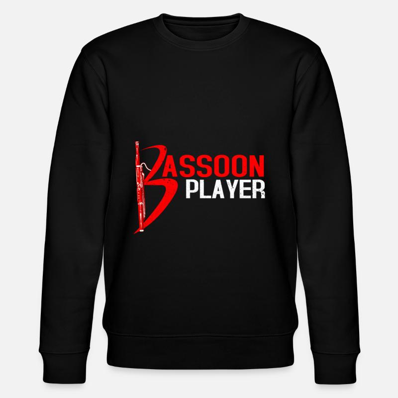 Fagott - Stanley/Stella Unisex Bio-Sweatshirt CHANGER  - Schwarz