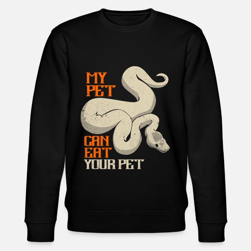 Python - Stanley/Stella Unisex Bio-Sweatshirt CHANGER  - Schwarz