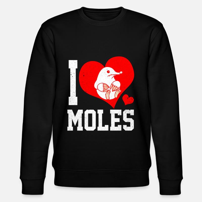 Mole - Stanley/Stella CHANGER Unisex Organic Sweatshirt - black