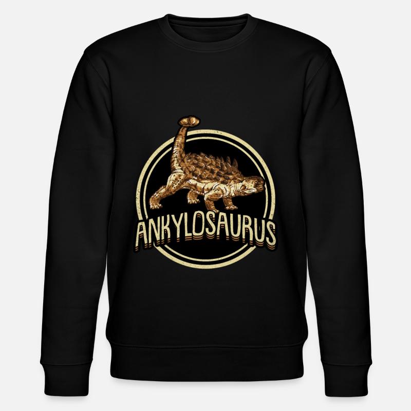 Ankylosaurus - Stanley/Stella Unisex Bio-Sweatshirt CHANGER  - Schwarz