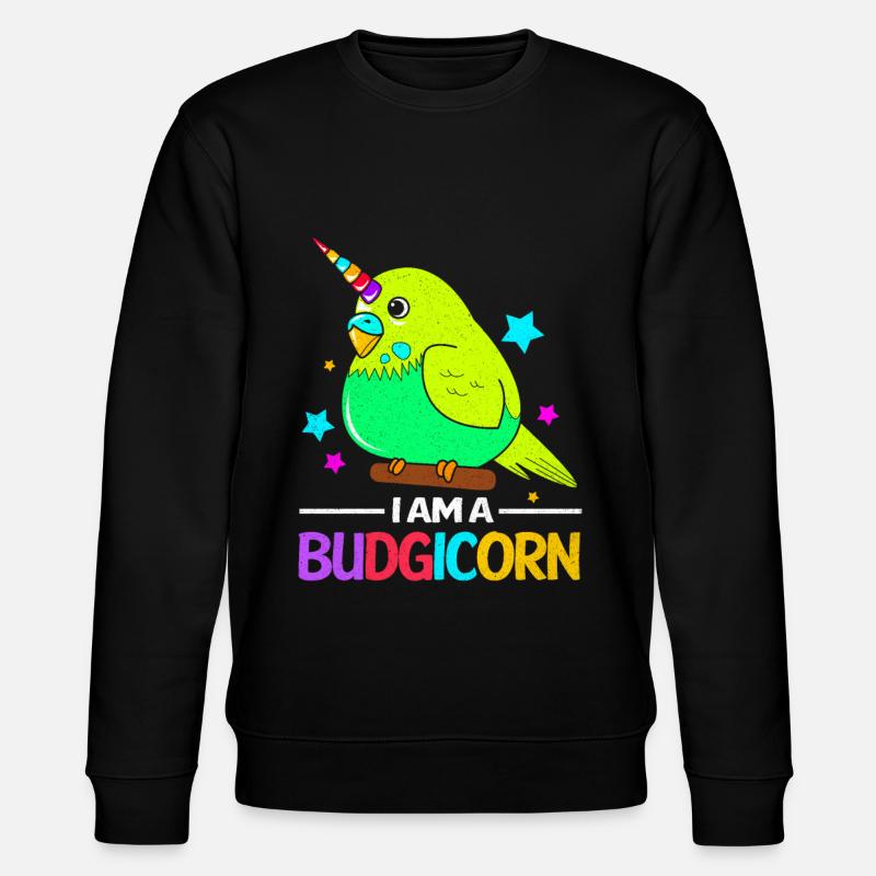 Perruche - Sweat bio CHANGER Stanley/Stella Unisexe - noir