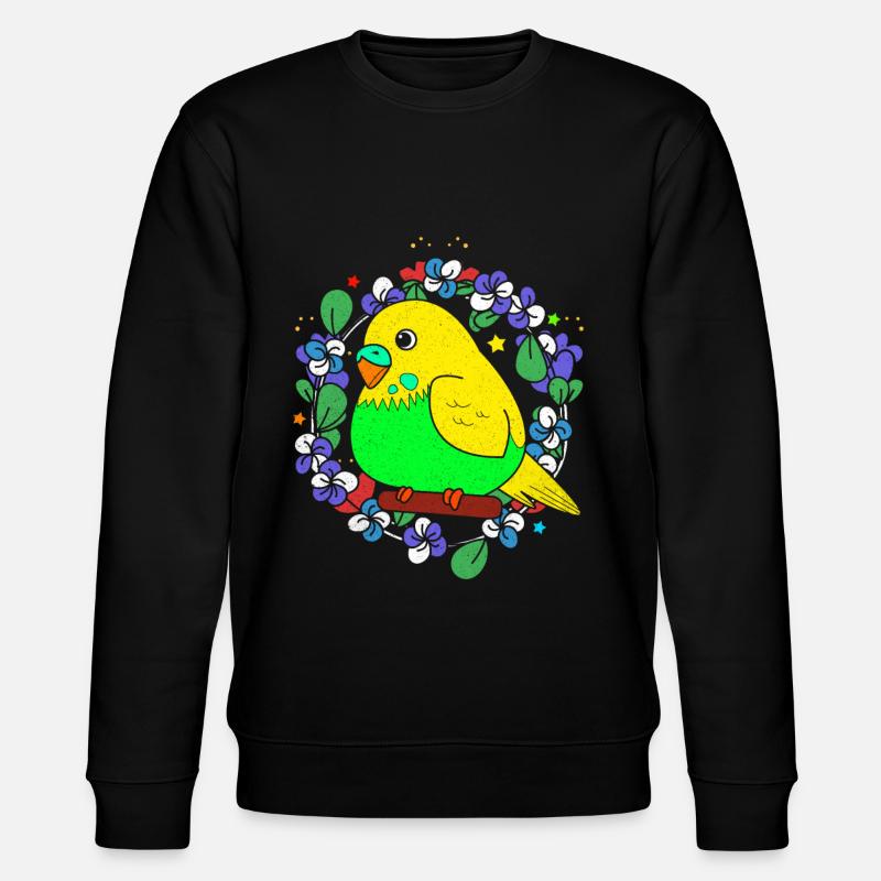 Perruche - Sweat bio CHANGER Stanley/Stella Unisexe - noir