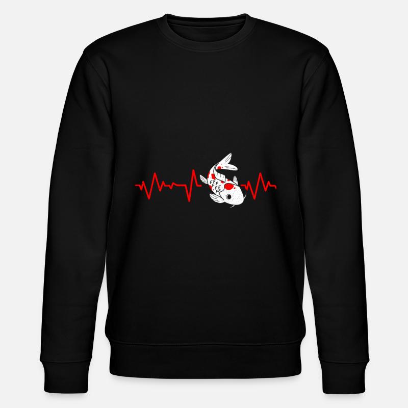 Koi - Stanley/Stella Unisex Bio-Sweatshirt CHANGER  - Schwarz