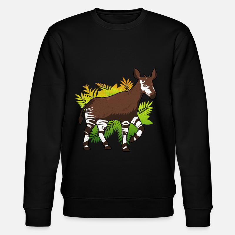 Okapi - Stanley/Stella CHANGER Unisex Organic Sweatshirt - black