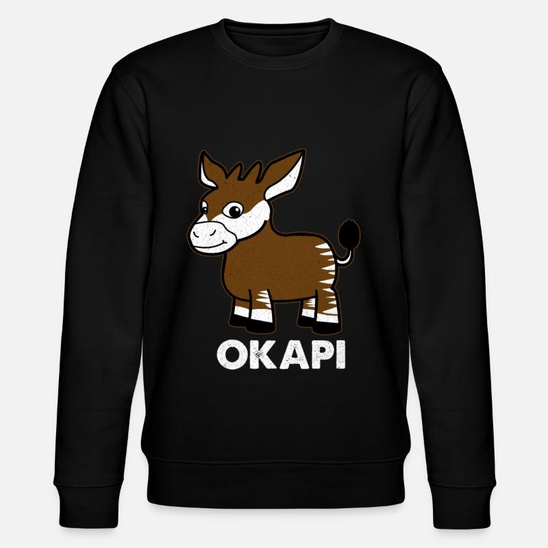 Okapi - Stanley/Stella CHANGER Unisex Organic Sweatshirt - black