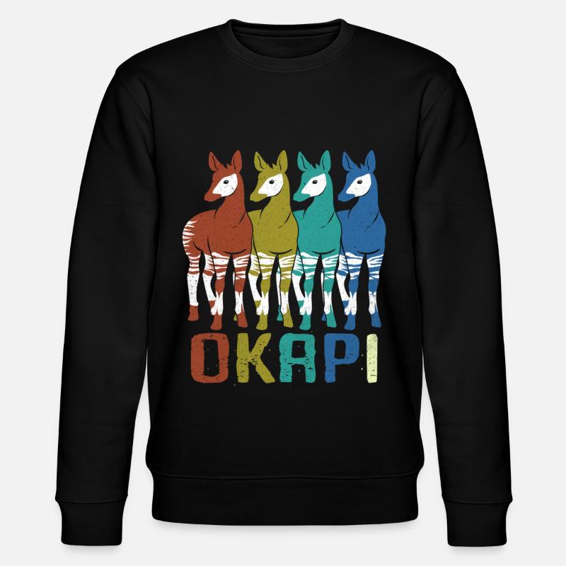 Okapi - Stanley/Stella CHANGER Unisex Organic Sweatshirt - black