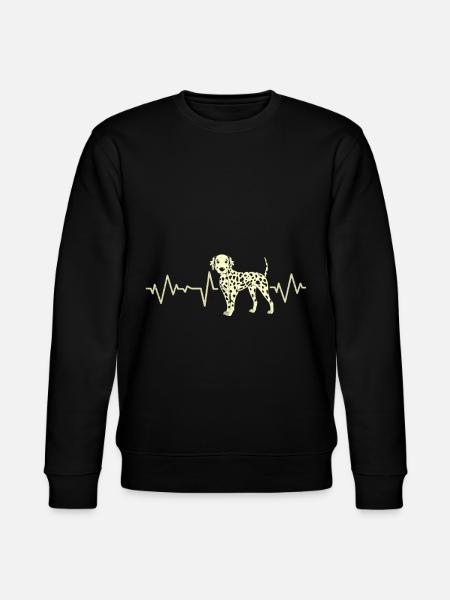 Dalmatian - Stanley/Stella CHANGER Unisex Organic Sweatshirt - black
