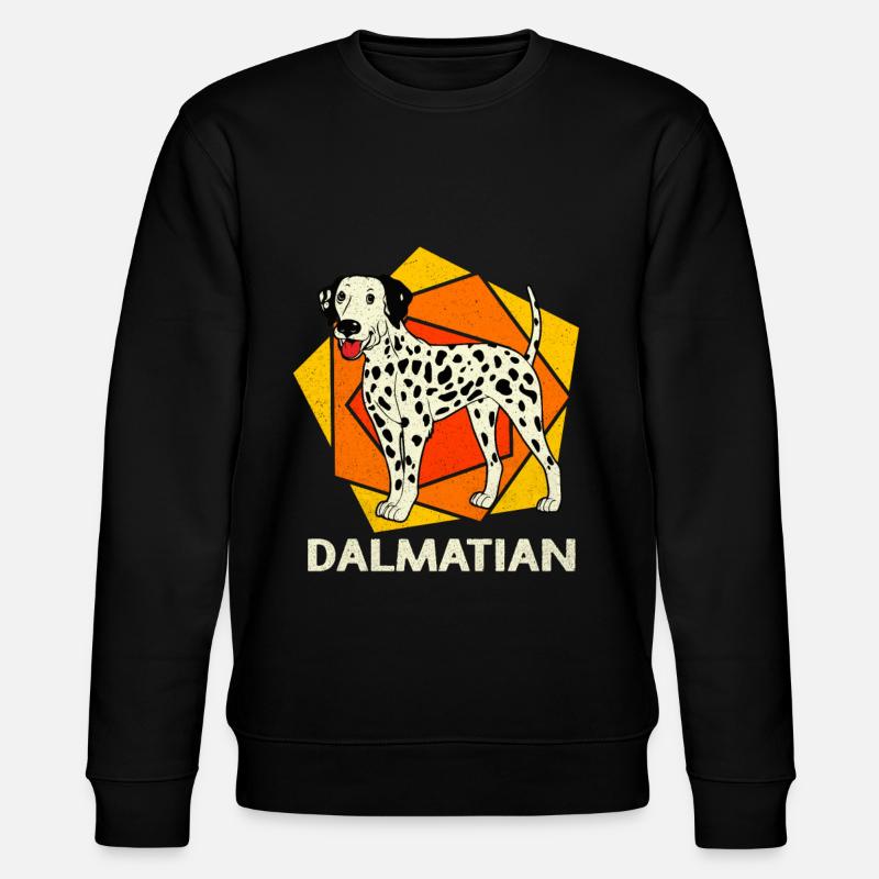 Dalmatiner - Stanley/Stella Unisex Bio-Sweatshirt CHANGER  - Schwarz