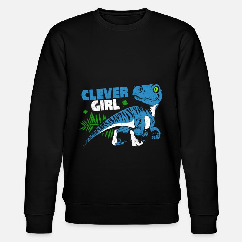 Velociraptor - Sweat bio CHANGER Stanley/Stella Unisexe - noir