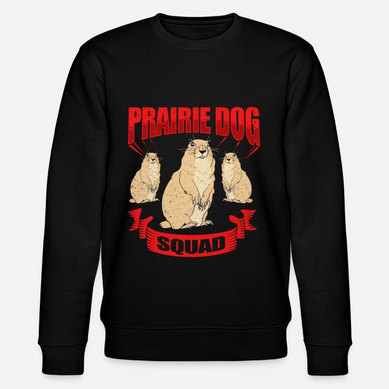 Chien de prairie - Sweat bio CHANGER Stanley/Stella Unisexe - noir