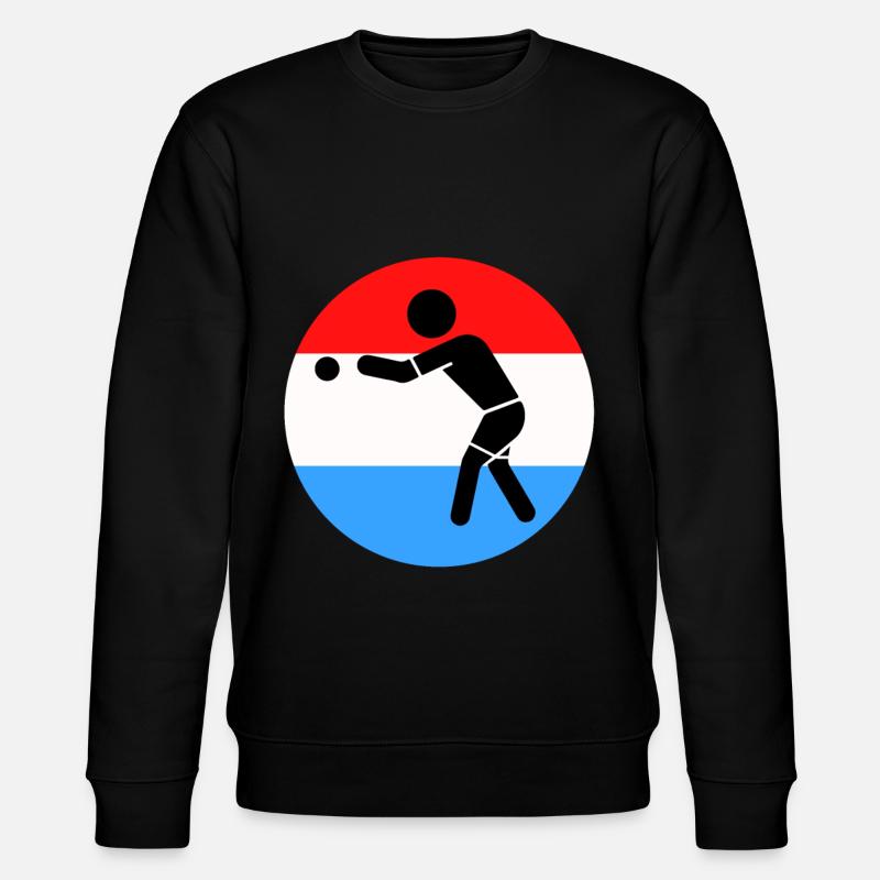 Pétanque - Stanley/Stella Unisex Bio-Sweatshirt CHANGER  - Schwarz