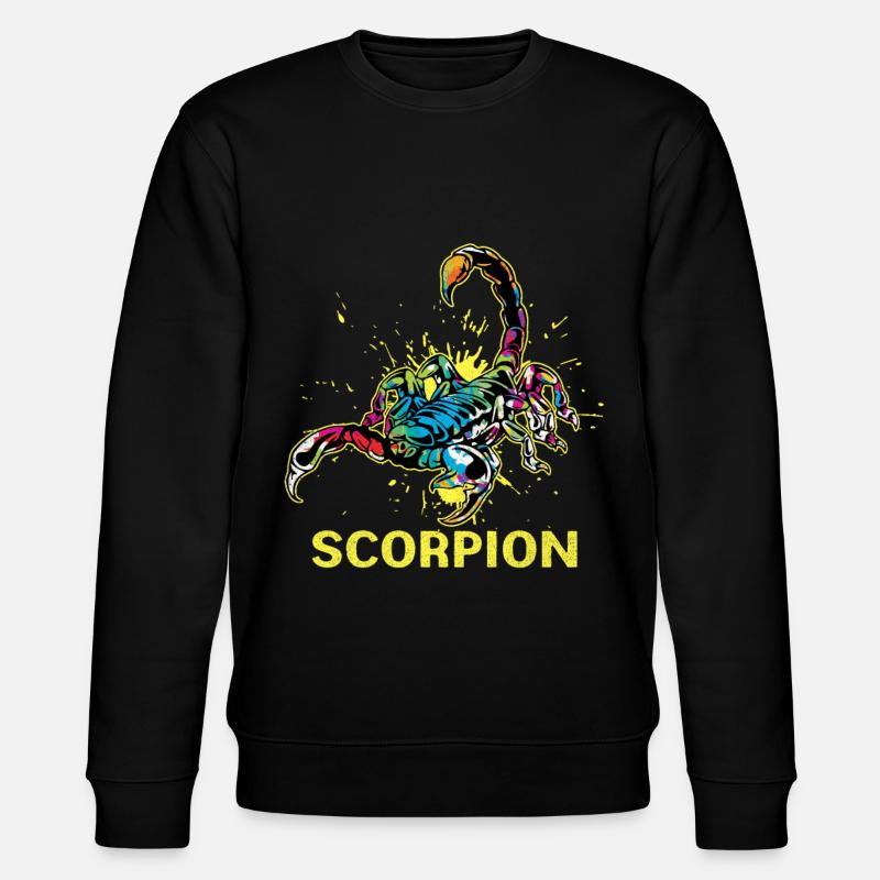 Scorpion - Stanley/Stella CHANGER Unisex Organic Sweatshirt - black