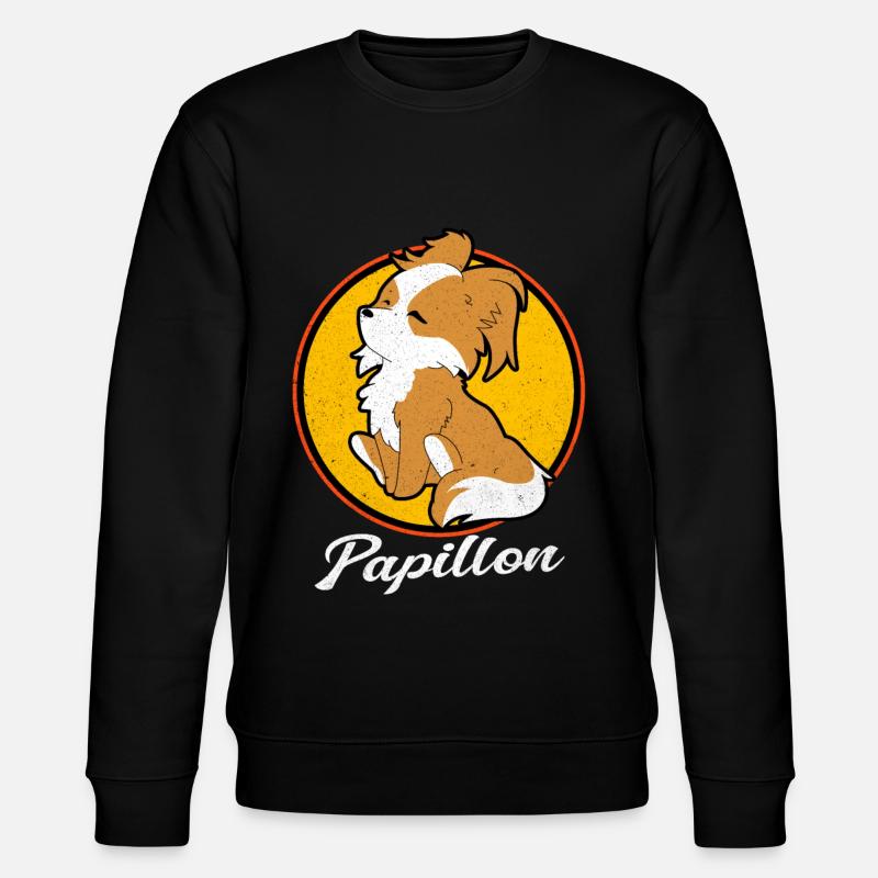 Papillon - Sweat bio CHANGER Stanley/Stella Unisexe - noir