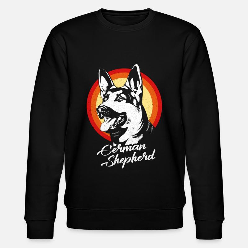 Deutscher Schäferhund - Stanley/Stella Unisex Bio-Sweatshirt CHANGER - Schwarz