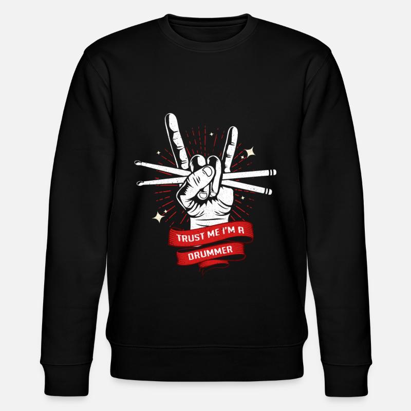 Percussion - Stanley/Stella CHANGER Unisex Organic Sweatshirt - black