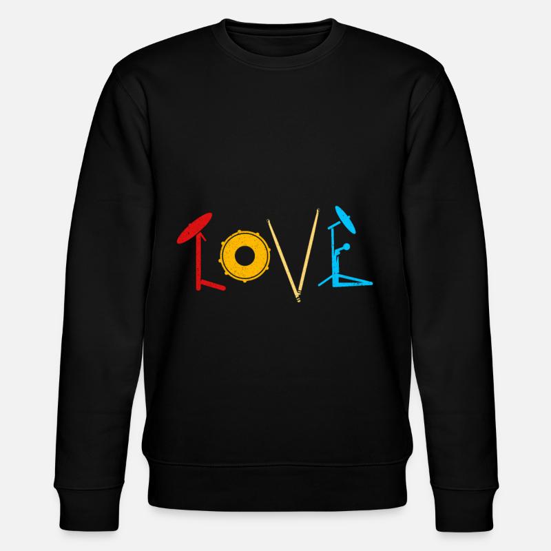Percussion - Stanley/Stella CHANGER Unisex Organic Sweatshirt - black