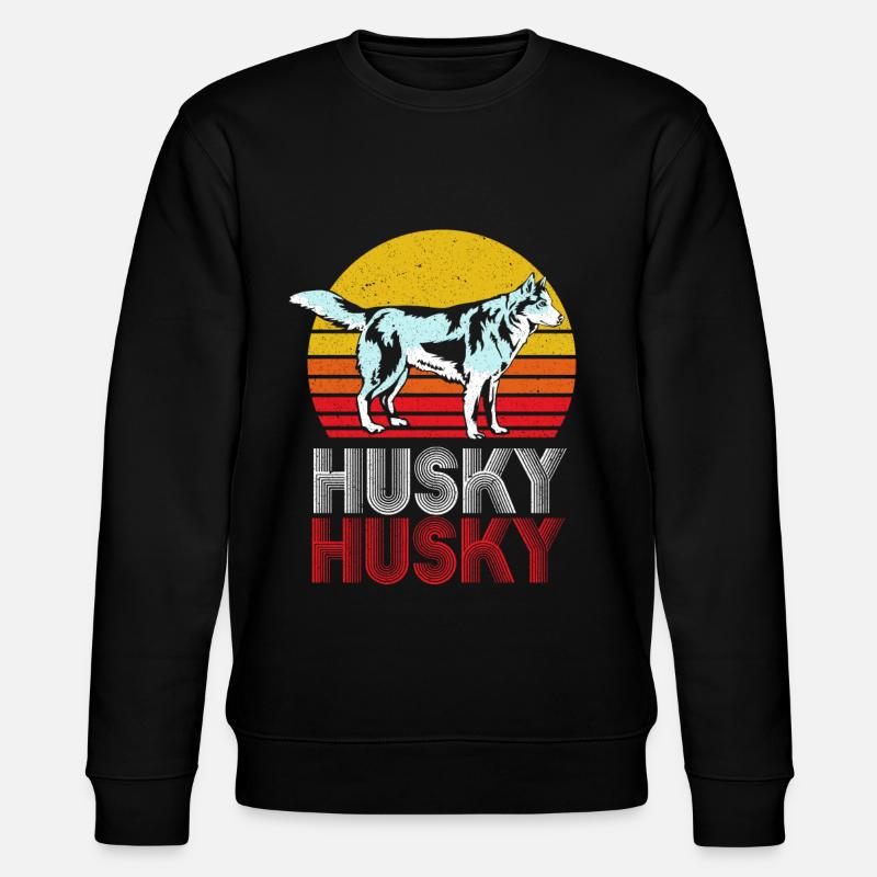 Husky - Stanley/Stella Unisex Bio-Sweatshirt CHANGER  - Schwarz