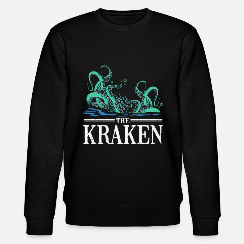 Kraken - Stanley/Stella Unisex Bio-Sweatshirt CHANGER  - Schwarz
