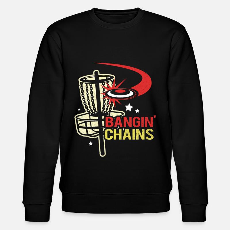 Frisbee - Stanley/Stella Unisex Bio-Sweatshirt CHANGER  - Schwarz