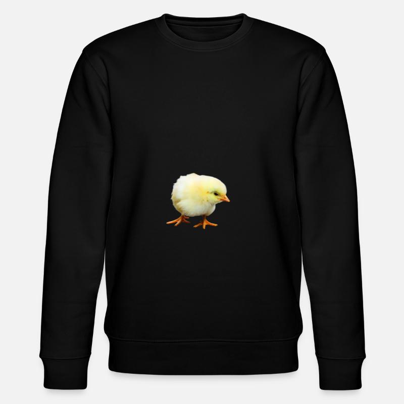 Chick chicken - Stanley/Stella CHANGER Unisex Organic Sweatshirt - black