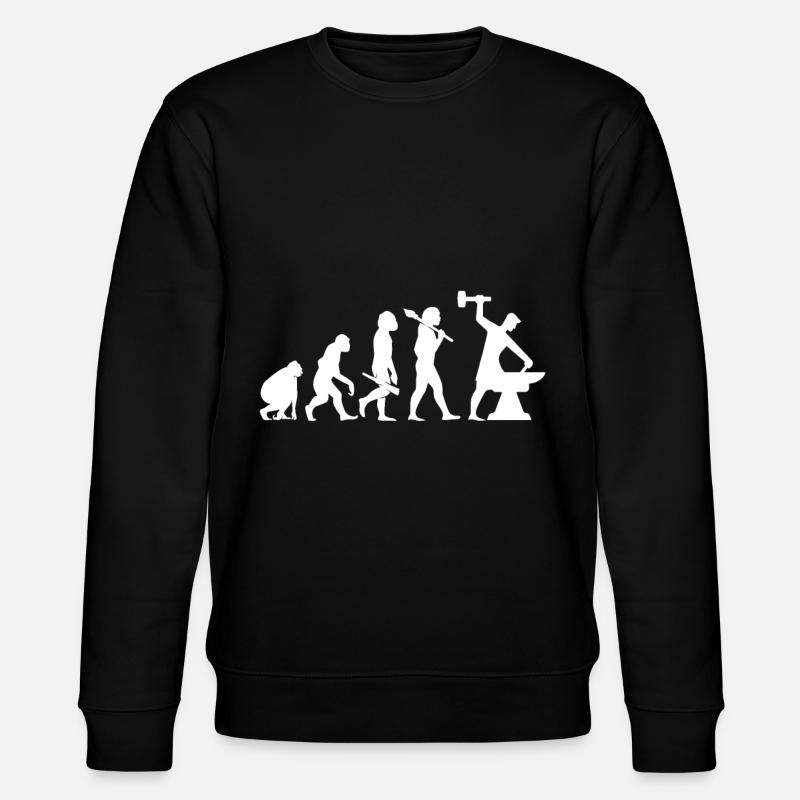 Amboss Schmiedekunst - Stanley/Stella Unisex Bio-Sweatshirt CHANGER  - Schwarz