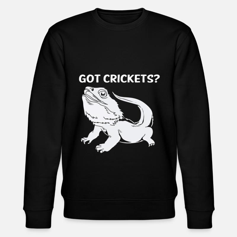 Bearded Dragon Bearded Dragon - Stanley/Stella CHANGER Unisex Organic Sweatshirt - black