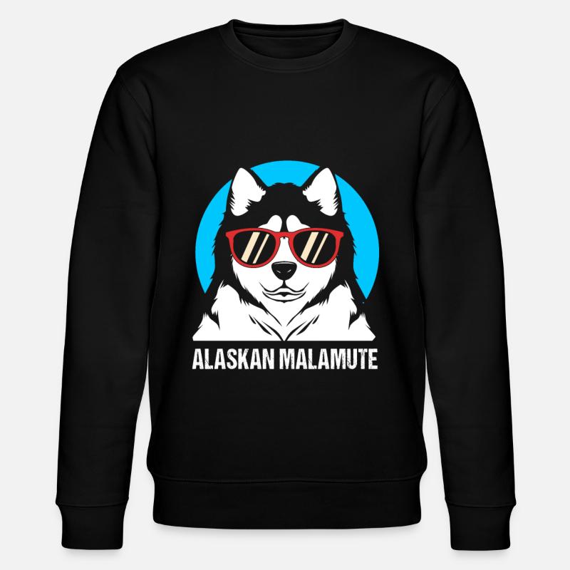 Malamute - Stanley/Stella Unisex Bio-Sweatshirt CHANGER  - Schwarz